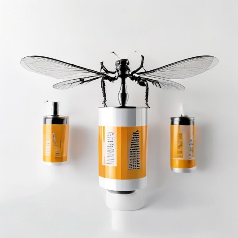 Zevo Flying Insect Trap Refill Cartridges 4-Pack