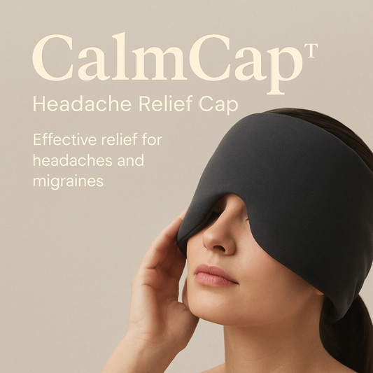 CalmCap™ – Instant Headache & Migraine Relief Cap